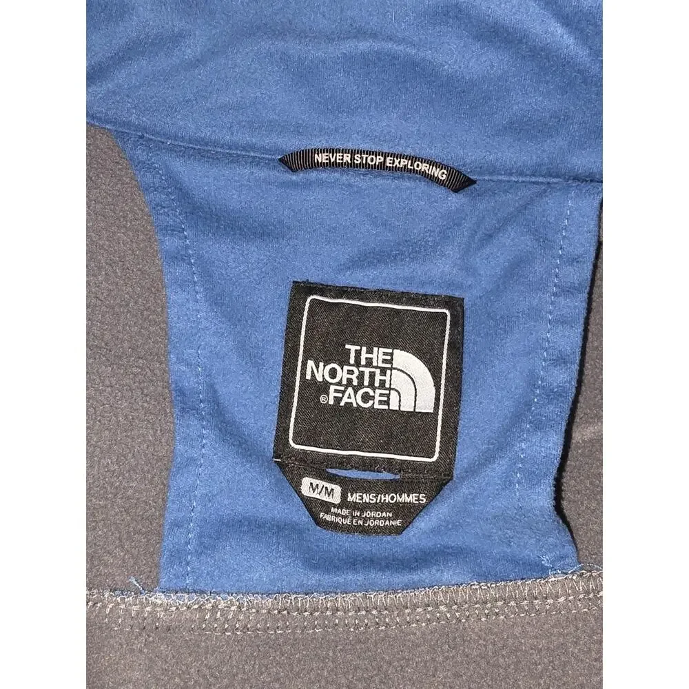 The North Face Mens Medium Monterey Blue Apex Climate Block Softshell Jacket